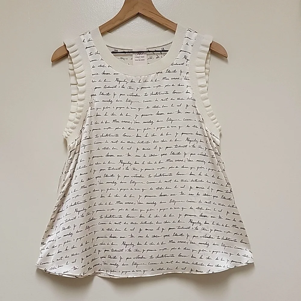 cinq a sept | Lenore Silk Love Story Blouse - Picture 2 of 13